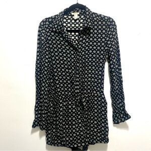 Forever 21 Medallion Print Long-Sleeved Romper